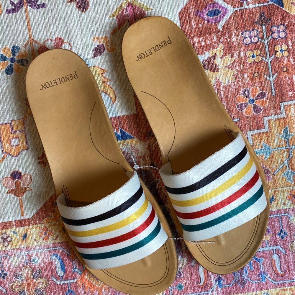 WOMEN'S NATIONAL PARK SLIDES SIZE 8 - Picture 2 of 3